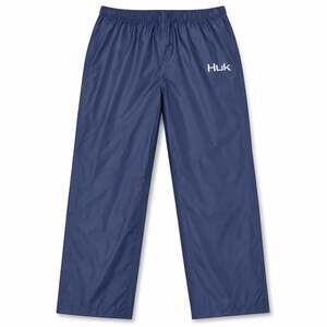Huk Performance Fishing Rain Pants Navy Blue Size Large